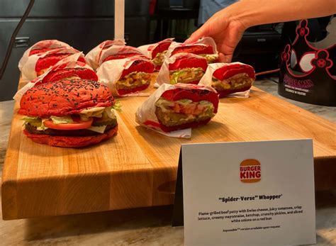 Burger King's New "Spider-Verse" Whopper and Sundae Taste Test