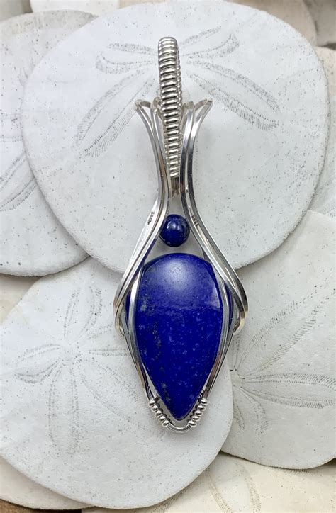 Lapis Lazuli Cabochon Necklace – The Commons – Eastport, Maine