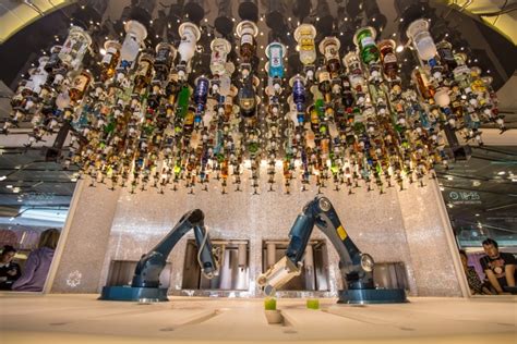 anthem of the seas bionic bar courtesy of royal caribbean - Heels First Travel