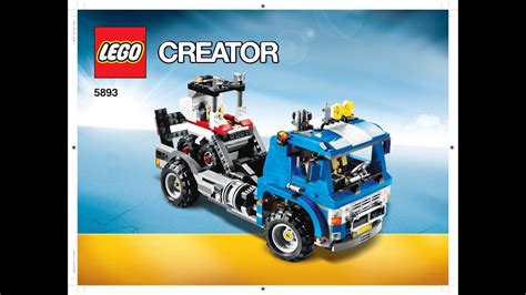 LEGO Creator Offroad Power 5893 Instructions DIY Book 3 - YouTube