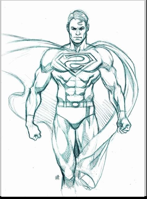 Superman Drawing In Pencil at GetDrawings | Free download