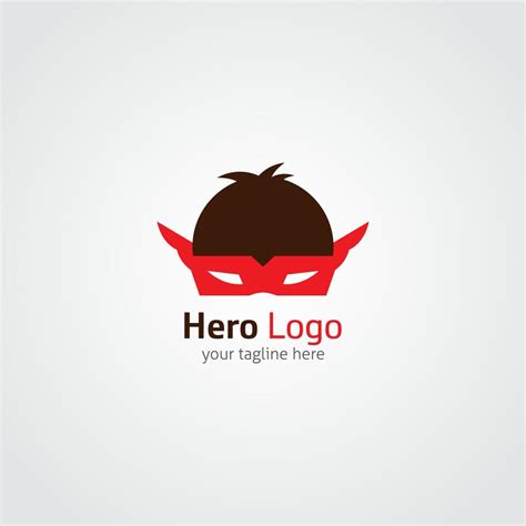 Hero logo vector design illustration 6231848 Vector Art at Vecteezy