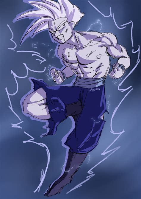 Gohan sketch color by nire-f on Newgrounds