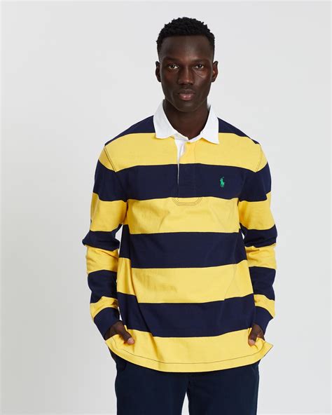 Polo Ralph Lauren Long Sleeve Striped Rugby Shirt - AirRobe