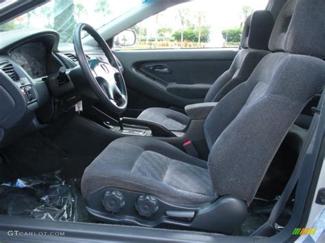 Charcoal Interior 2001 Honda Accord LX Coupe Photo #40737239 | GTCarLot.com