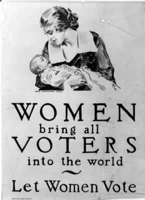 Womens Suffrage - The Changing Roles of Women in American Society