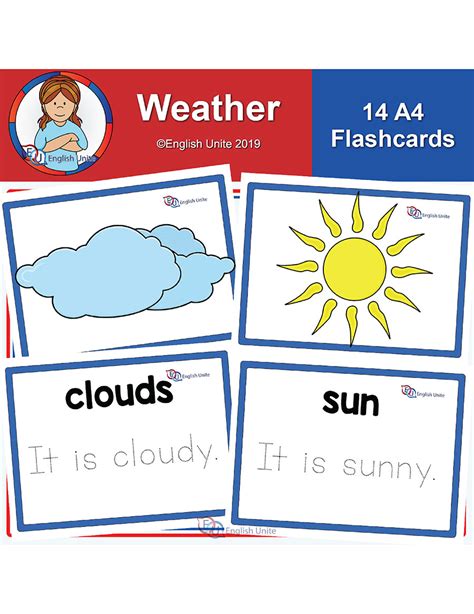 English Unite - Flashcards - A4 Weather