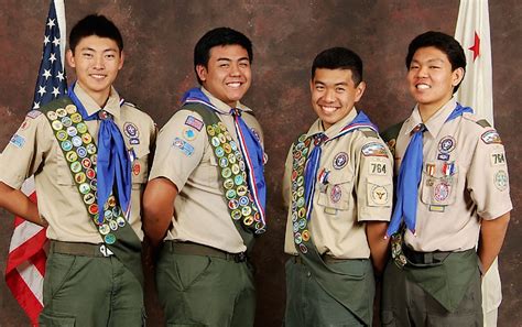 Troop 764 Has Four New Eagle Scouts - Rafu Shimpo