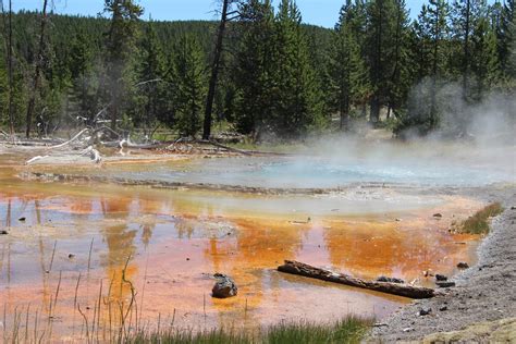 Yellowstone Hot Springs Free Stock Photo - Public Domain Pictures