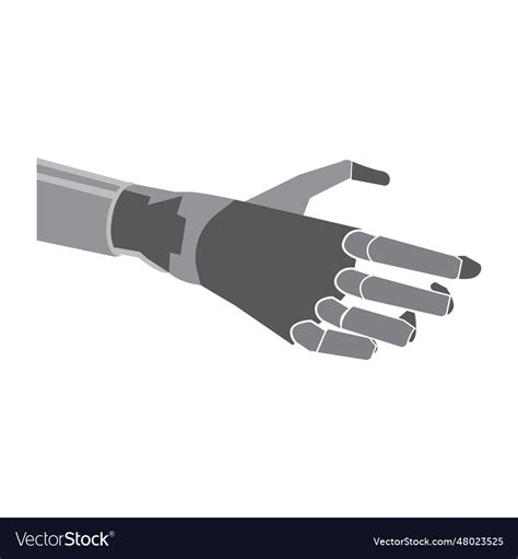 Robot hand icon Royalty Free Vector Image - VectorStock