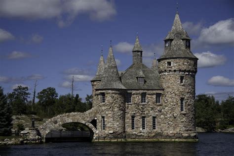 The 1000 Islands | Singer Castle on Dark Island, USA