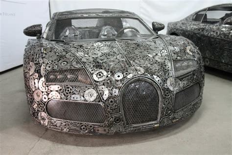 Artists Recycle Scrap Metal Into Supercars - ArtPeople.Net