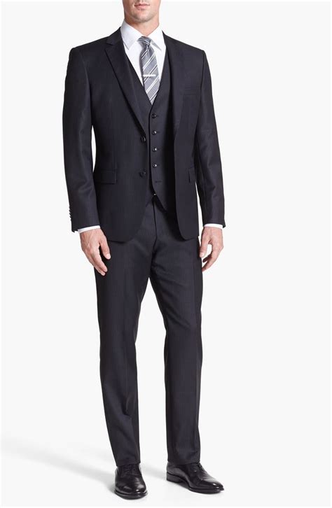 BOSS HUGO BOSS 'Howard/Court' Trim Fit Three Piece Suit | Nordstrom