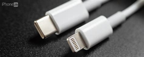 USB-C vs. Lightning Cable: Which Cable Does What?