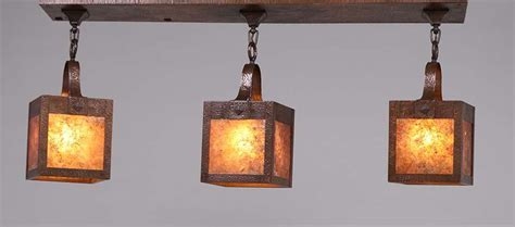 CA Arts & Crafts Hammered Copper Triple Pendant Light c1910 | California Historical Design