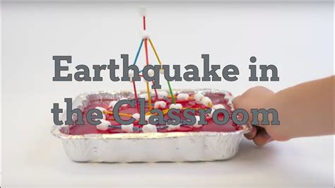 Earthquake Science Experiments For Kids