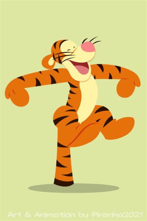 Tigger Bounce by Piranhartist on DeviantArt