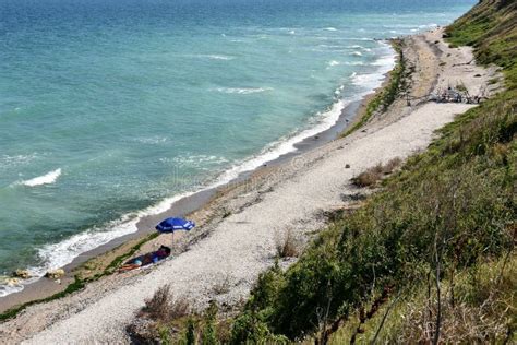 Acolo Beach at Vama Veche, Romania Editorial Stock Image - Image of ...