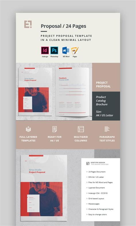 30 Creative InDesign Business Proposal Templates (for 2021)