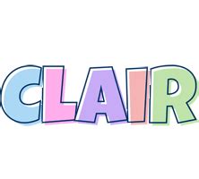 Clair Logo | Name Logo Generator - Candy, Pastel, Lager, Bowling Pin, Premium Style