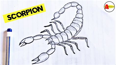 Scorpion Easy Drawing