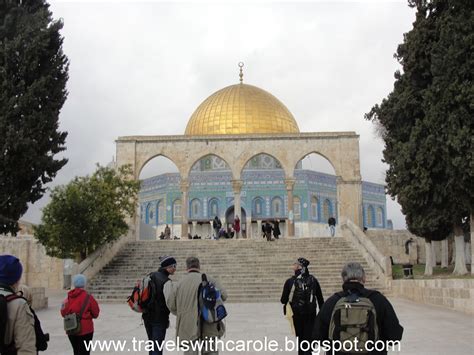 Travels With Carole: Jerusalem, Israel: Temple Mount; things to do