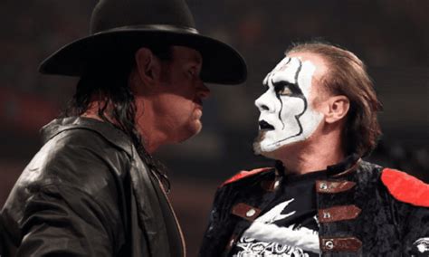 WWE habría rechazado recientemente un Sting vs Undertaker