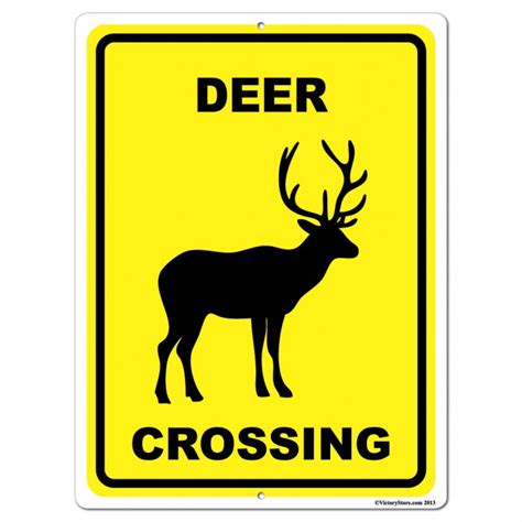 Deer Crossing Sign N6 free image download