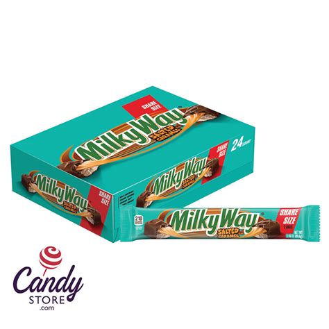 Milky Way Salted Caramel 24ct Share Size Bars - CandyStore.com