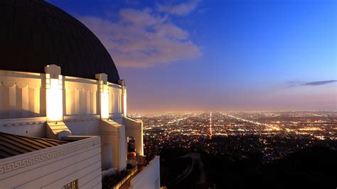 Griffith Observatory At Night Picture Of Griffith Park