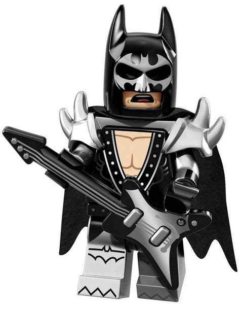 The LEGO Batman Movie 71017 Glam Metal Batman Minifigure (not sealed ...