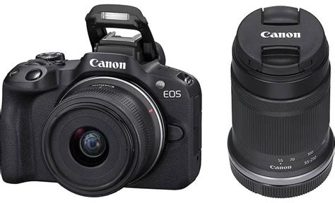 Canon EOS R50 Two Lens Kit APS-C Mirrorless Camera With