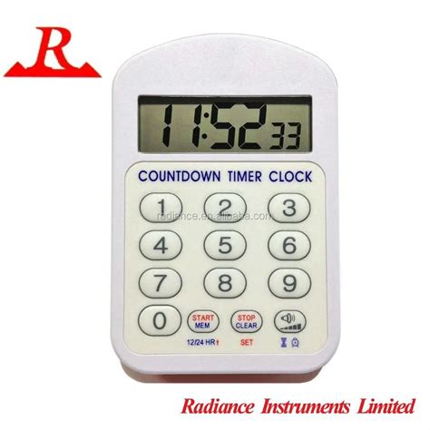 Waterproof Big Digit Countdown Timer Clock For Laboratory - Buy ...