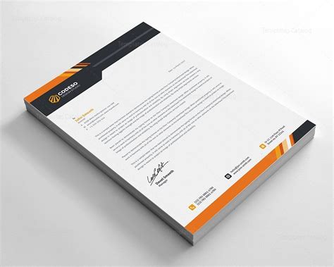 Stylish Business Letterhead ~ Graphic Prime | Graphic Design Templates