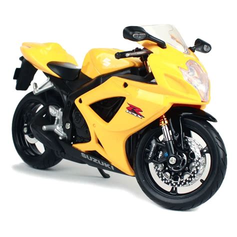 Aliexpress.com : Buy Maisto 1:12 GSX R600 yellow motorcycle diecast for ...