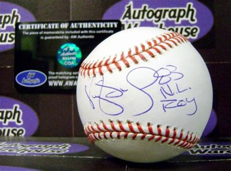 Darryl Strawberry autographed Baseball inscribed "83 NL ROY"