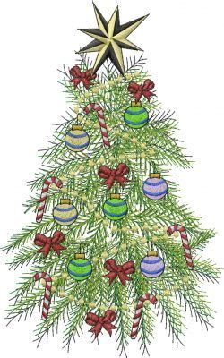 Machine Embroidery Designs Embroidery Design: Christmas Tree 7.87 ...