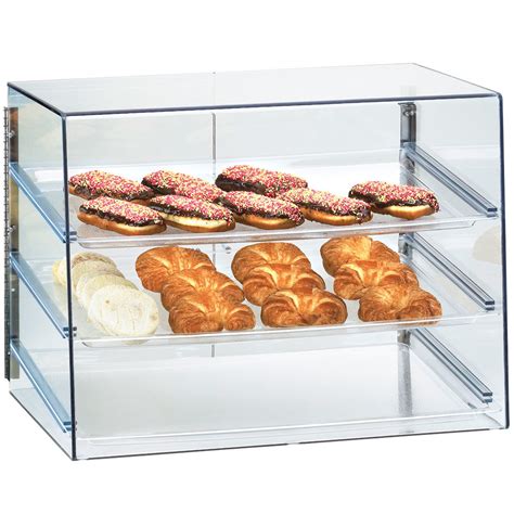 Cal-Mil 1202 Classic Three Tier Pastry Display Case with Rear Door - 27 ...