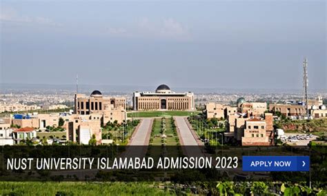 NUST University Islamabad Admission