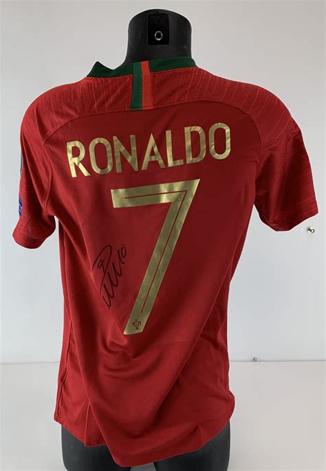 Lot Detail - Christiano Ronaldo Signed Official 2018 World Cup Portugal Jersey (JSA)