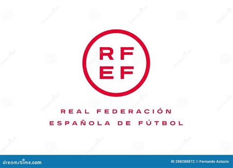 Real Spanish Soccer Federation. RFEF Logo. Federation Coat of Arms ...