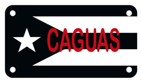 CAGUAS Puerto Rico Flag Boricua Motorcycle ATV 4 x | Etsy