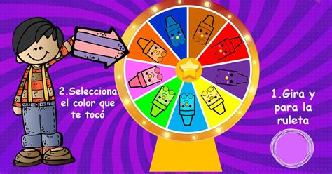 Ruleta de los Colores: ¡Dale vida a los colores!