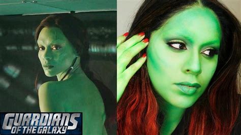 Zoe Saldana Gamora Makeup Time Lapse | Makeupview.co