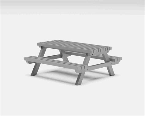Park Benches Pack - benches, picnic tables and gazebo in H0 | 3D models download | Creality Cloud