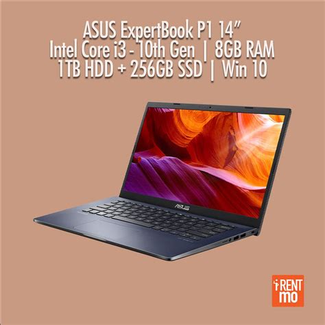 ASUS ExpertBook P1 14" - Buy, Rent, Pay in Installments - Rent to Own