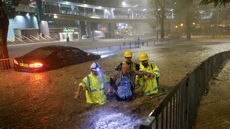 Storms Cause Major Flooding in Hong Kong and Nearby Cities - The New ...