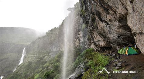 Camping behind Waterfall and Harishchandragad Trek