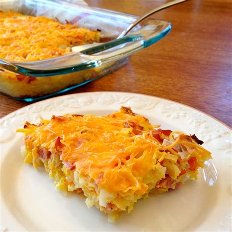 Healthy Egg, Cheese, & Hash Brown Casserole: 100% Simply Filling Great ...