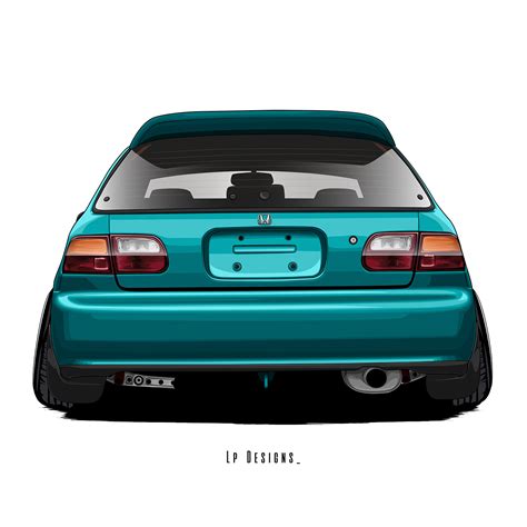 Honda Civic Eg6 :: Behance